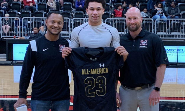 Johnson selected to play in Under Armour Next All-America Game, receives commemorative jersey