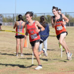 Thayer, Langdon crack top 10 at COAC Championship Meet, lead Broncos to fourth-place finish