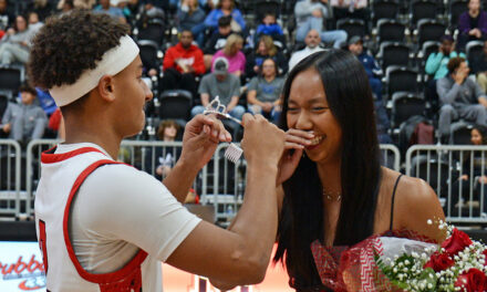 PHOTOS: L.B. Hayes, Brenda Nguyen crowned 2023-24 Winter Sports Homecoming King & Queen